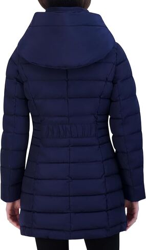 Laundry by Shelli Segal Women's Mid Length Windbreaker Puffer Jacket in Saudi Arabia