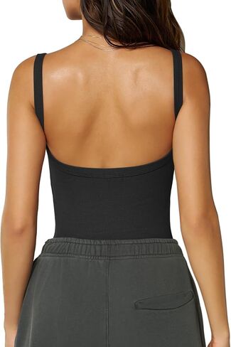 نساء الصيف قمم عارية الذروة قمم الدبابات الأساسية اللطيفة 2025 Crew Neck Camisole Spaghetti Strap Out Out Slim Fit Terts in Kuwait
