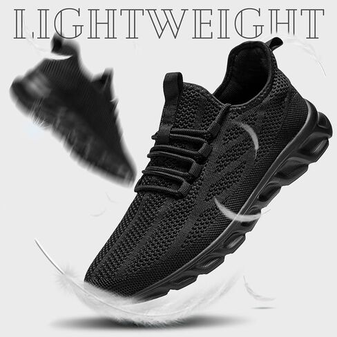 ZGPWZWL Mens Running Shoes Fashion Sneakers Tennis Gym Golf Lightweight Walking Training Jogging Breathable Comfortable Shoes in Saudi Arabia