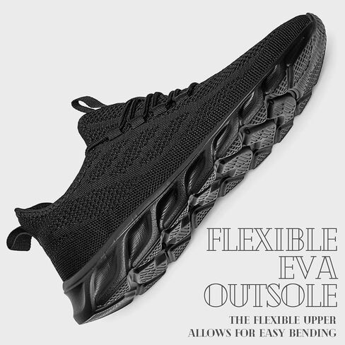 ZGPWZWL Mens Running Shoes Fashion Sneakers Tennis Gym Golf Lightweight Walking Training Jogging Breathable Comfortable Shoes in Saudi Arabia