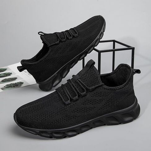 ZGPWZWL Mens Running Shoes Fashion Sneakers Tennis Gym Golf Lightweight Walking Training Jogging Breathable Comfortable Shoes in Saudi Arabia