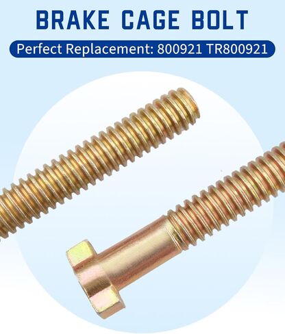 10 حزم الترباس قفص الفرامل ، الترباس Air Cagebolt ، لمعظم شاحنات شبه وفرامل نابض الهواء ، استبدل Bendix 800921 TR800921 in Saudi Arabia