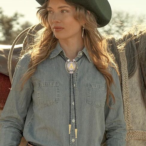HUABOLA CALYN Gold Bolo Tie for Men- Golden Initial Letter ABCDMJR to Z Native American Western Cowboy Bolo Tie for Women in Saudi Arabia