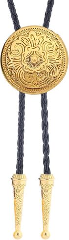 Jeilwiy Bolo Tie for Men, Western Bolero Tie Cowboy Ties Native American Cowgirl Bolo Tie Accessories for Men Women in Saudi Arabia