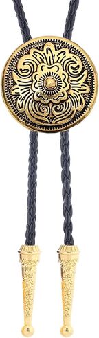 Jeilwiy Bolo Tie for Men, Western Bolero Tie Cowboy Ties Native American Cowgirl Bolo Tie Accessories for Men Women in Saudi Arabia