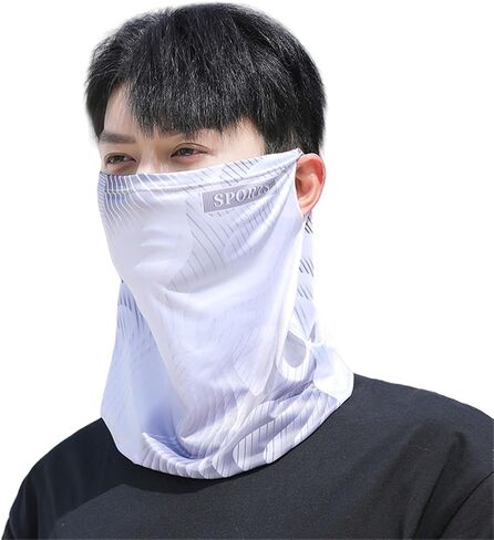 Cooling Neck Gaiter Sun Protection Scarf Windproof Face Cover Sport Face Mask for Men Women in Saudi Arabia