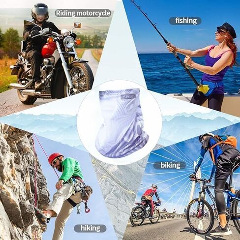 Cooling Neck Gaiter Sun Protection Scarf Windproof Face Cover Sport Face Mask for Men Women in Saudi Arabia