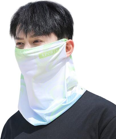 Cooling Neck Gaiter Sun Protection Scarf Windproof Face Cover Sport Face Mask for Men Women in Saudi Arabia