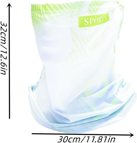 Cooling Neck Gaiter Sun Protection Scarf Windproof Face Cover Sport Face Mask for Men Women in Saudi Arabia