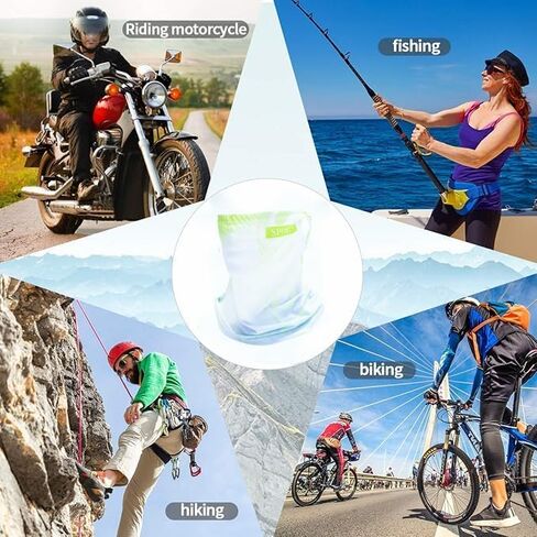 Cooling Neck Gaiter Sun Protection Scarf Windproof Face Cover Sport Face Mask for Men Women in Saudi Arabia
