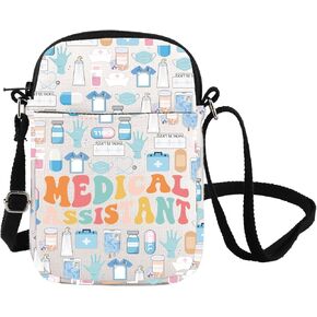 MA Medical Assistant Gift Medical Assistant Nurse Stuff Crossbody Bag MA Graduation Gift Retirement Gift Welcome Gift