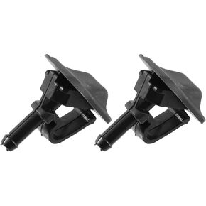 2-PACK 55156728AB Windshield Washer Nozzles Wiper Spray Jet Nozzle Windshield Washer Fit For Jeep Wrangler JK 2002-2012 TJ 2002-2006