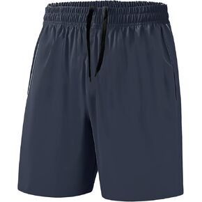 5 Pack Mens Shorts Athletic Gym Quick Dry Basketball Shorts with Pockets for Workout Running Casual Activewear