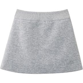 Flofallzique Girls Summer Skirt Pull on with Built-in Shorts Kids Athletic Uniform Skorts for 6-16 Y