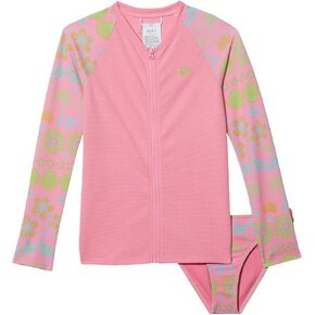 Roxy Girls' Beach Day Together Long Sleeve Rashguard Set