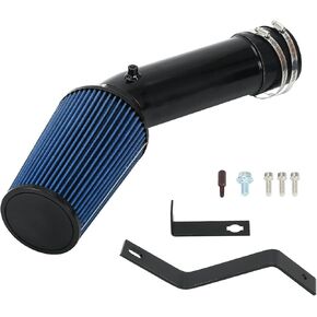 PTNHZ 6.4L Powerstroke 4" Cold Air Intake Pipe Kit W/Oiled Filter Replacement With 2008-2010 Ford F-250 F-350 F-450 Super Duty 6.4L Diesel