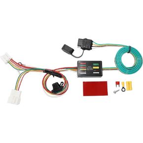 Oyviny Vehicle-Side Custom 4 Way Trailer Wiring Harness 56158 for Honda CR-V 2012-2016, Plug and Play Trailer Hitch Wiring for CRV