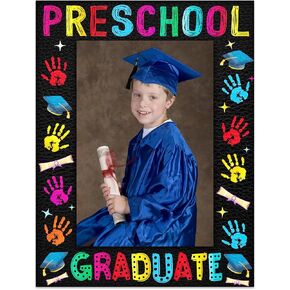 Preschool Graduation Picture Frame 2025 - Prek Kindergarten Gifts - My First Graduation Photo Frame for Kids Boys Girls