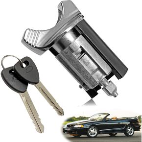 924-730 Ignition Switch Lock Cylinder with Keys Compatible with 1992-1996 F150/250/350 E150/250/350 Lincoln 1993-1998 Mercury 1990-1995 Replaces F1DZ11582A,US-176LT,C-42-150