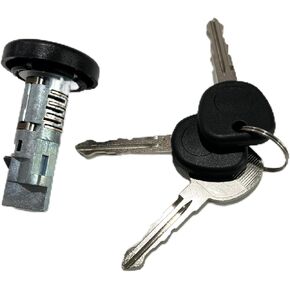 Ignition Lock Cylinder with Keys for 2007-2014 Chevy Silverado, Suburban, Tahoe, GMC Sierra, Yukon, Cadillac, Buick, Express, Savana Replace 924-796 No Chip