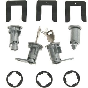 Scott Drake Ignition/Door/Trunk Lock Set ، متوافق مع 1967-1969 Ford Mustang ، Model C7AZ-6222050-MK