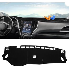 Autorder Dashboard Cover Mat for 2021 2022 2023 2024 2025 Subaru Outback Accessories Dash Cover Upgrade Velvet Dash Mat UV Rays Protector
