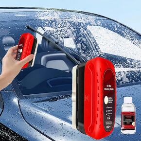 Fululuer Automotive Oil Film Cleaning Brush: Professional Glass Cleaner Board and Uickly Remove Car Windshield Stains