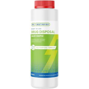 All-Purpose Formula - Eco-Friendly Medication Buster Solution, Drug Disposal in a Bottle for Pills, Capsules, Tablets, Liquids - 16 oz., 1 Count, 1 Pack