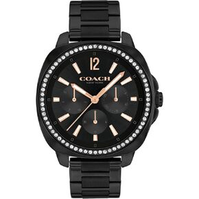 COACH Kitt Women's Quartz MultifunctionWatch, Stainless Steel Bracelet - Water-Resistant to 3ATM - Modern and Stylish - Gift for Her, 38mm