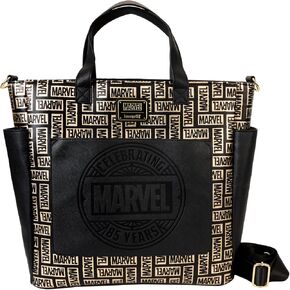 Loungefly Marvel Logo Convertible Backpack & Tote Bag