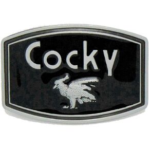 CL&J BB® Cocky Belt Buckle Western Cowboy Native American Thanksgiving Day (CKY1B)