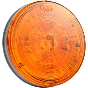 53313 Supernova 4 "النموذج الكامل LED LED LED Tail Tend Light (جبل جروميت ، منعطف أمامي ، دبوس الذكور) ، أصفر