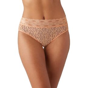 Wacoal Women's Halo Lace Hi-Cut Brief Panty