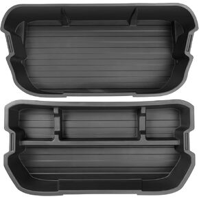 For 2020-2024 Tesla Model Y 2-Layers Frunk Organizer, Insert Cargo Front Hatch Trunk Storage Box, Tesla Y Heavy Duty Storage Bins Accessories