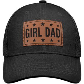 Metawu Girl Dad Hats Girl Dad Gifts from Daughter,Fathers Day Birthday Gifts for Dad of Girls,Mesh-Back Baseball Caps