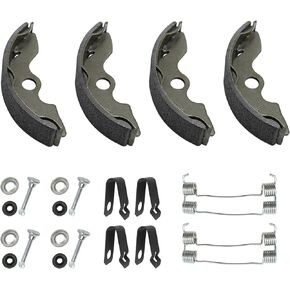 Front Brake Shoes for Honda FourTrax 300 2x4 TRX300 1988-2000