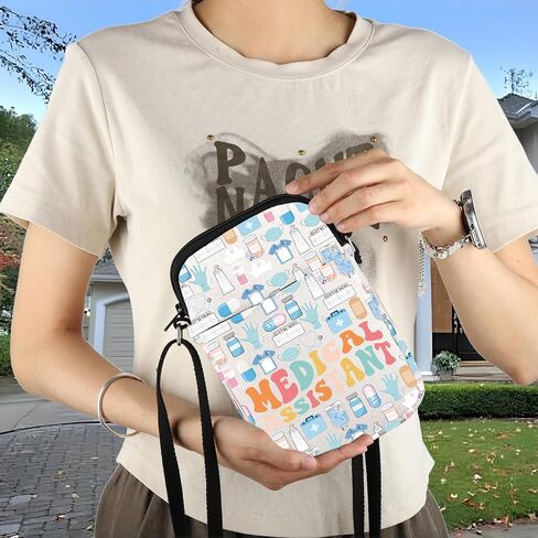 MA Medical Assistant Gift Medical Assistant Nurse Stuff Crossbody Bag MA Graduation Gift Retirement Gift Welcome Gift in Saudi Arabia