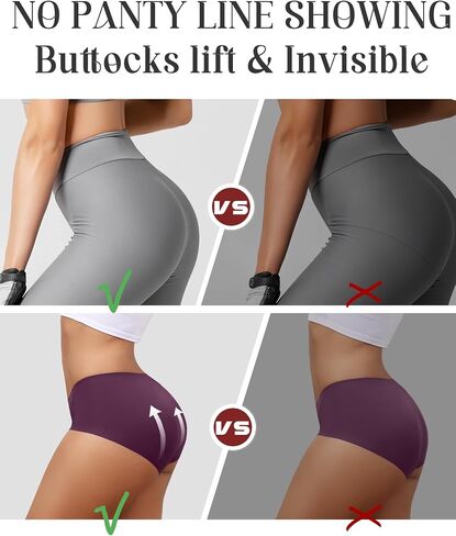 LEVAO Women's Underwear Seamless No Show Hipster Bikini Panties Stretch Invisible Briefs 6 Pack S-2XL in Saudi Arabia