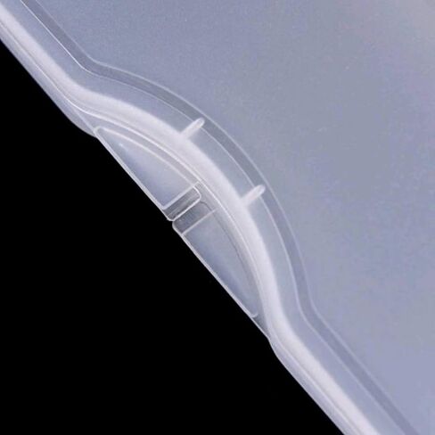 Clip on Glasses Case Pouch Hard Shell, Case for Clip on Sunglasses, Clip-on Sunglasses Clear Box, Thin Flat Glasses Storage in Kuwait