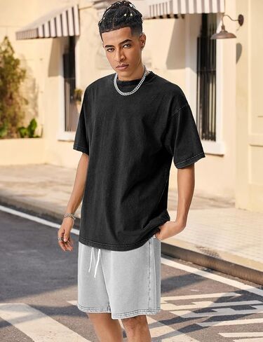 Flygo Men's 3 Pack Shorts Athletic Sweat Shorts Acid Cotton Cotton Cotton مرنة مرنة الصالة الرياضية السراويل الصال in Kuwait