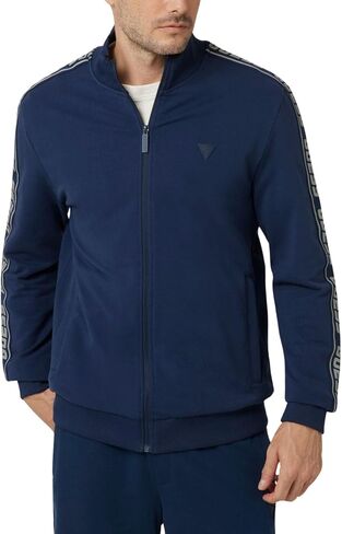 GUESS Men's Full Zip New Arlo Sweatshirt in Kuwait
