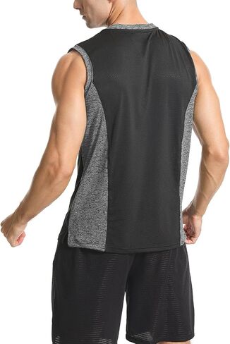 Air Curvey 3 Pack Men Men Men Toxt Tops Tops Ocleveless Muscle Gym Tank Top Quick Quick Dry in Kuwait