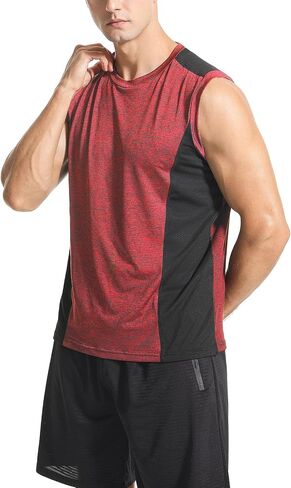 Air Curvey 3 Pack Men Men Men Toxt Tops Tops Ocleveless Muscle Gym Tank Top Quick Quick Dry in Kuwait