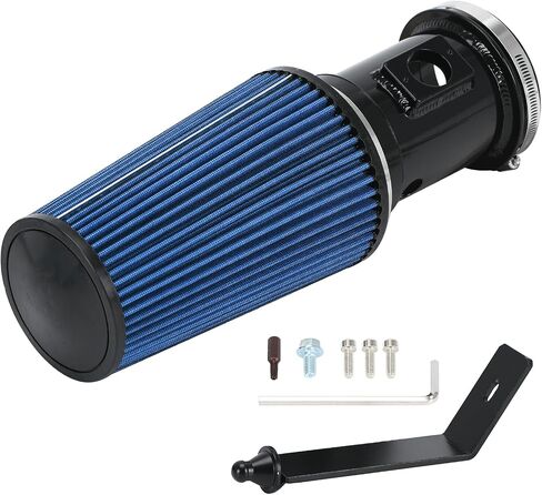 PTNHZ 6.4L Powerstroke 4" Cold Air Intake Pipe Kit W/Oiled Filter Replacement With 2008-2010 Ford F-250 F-350 F-450 Super Duty 6.4L Diesel in Saudi Arabia