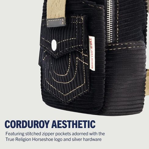 True Religion Women's Sling Bag, Small Travel Backpack with Adjustable Shoulder Crossbody Strap in Kuwait