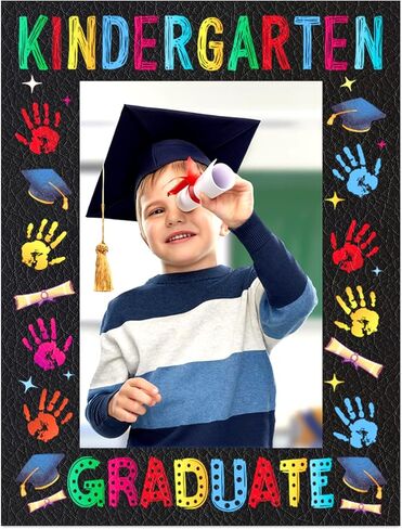 Preschool Graduation Picture Frame 2025 - Prek Kindergarten Gifts - My First Graduation Photo Frame for Kids Boys Girls in Saudi Arabia