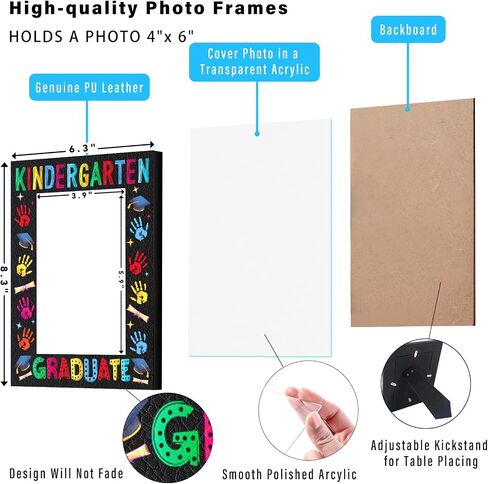 Preschool Graduation Picture Frame 2025 - Prek Kindergarten Gifts - My First Graduation Photo Frame for Kids Boys Girls in Saudi Arabia