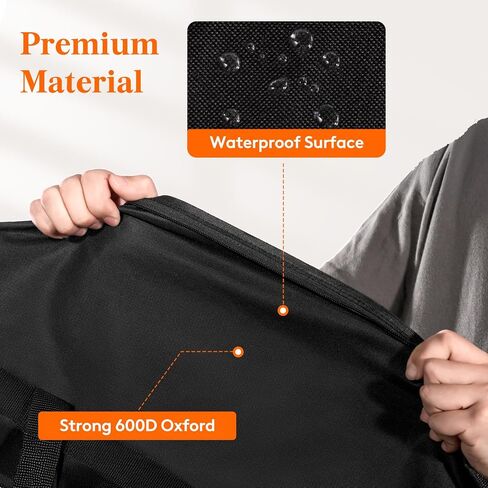 Lifewit 120L Ertra Large Storage Duffle Bag for Traveling, Folable Moving Bags with Zippers and Handles, Heavy Duty Storage Bags Big Totes for Travel, Camping, Storage Bins with Lids for Luggage in Saudi Arabia