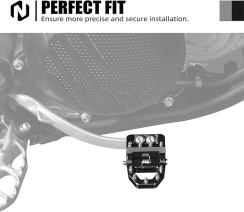دراجة نارية خطوة دواسة الفرامل خطوة لوحة خطوة قابلة للطي متوافق مع KTM 125-500 XC XCF XCW SX SXF EXCF 2017-24 ، متوافق مع GASGAS EX EC MC 125-300 2021-24 ، انظر الملاءمة in Kuwait