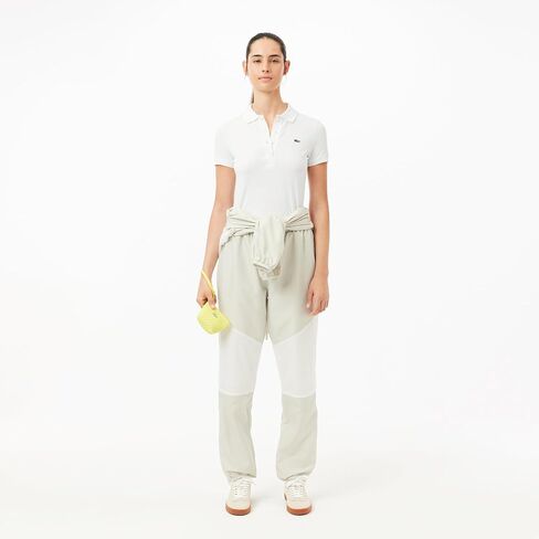 Lacoste Women's L.12.d Slim Fit Jersey Polo Shirt in Saudi Arabia